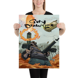 Crazy Cartoon Poster