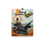Crazy Cartoon Poster