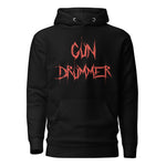 Gun Drummer Hoodie (Red Metal)