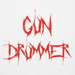 Gun Drummer Hoodie (Red Metal)