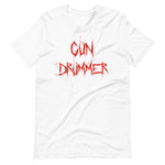 Gun Drummer Tee (Red Metal)